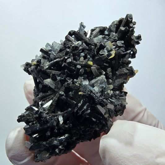 Seltene Schörl Turmalin, Rauchquarz, Muskovit Stufe Erongo, Namibia 61*37*24mm #12450