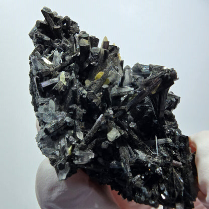 Seltene Schörl Turmalin, Rauchquarz, Muskovit Stufe Erongo, Namibia 61*37*24mm #12450