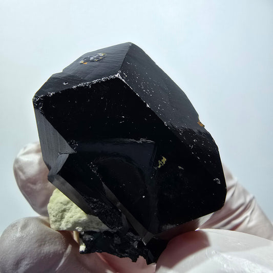 Symmetrical Schorl Tourmaline with Orthoclase Erongo, Namibia 43*34*28mm #12451