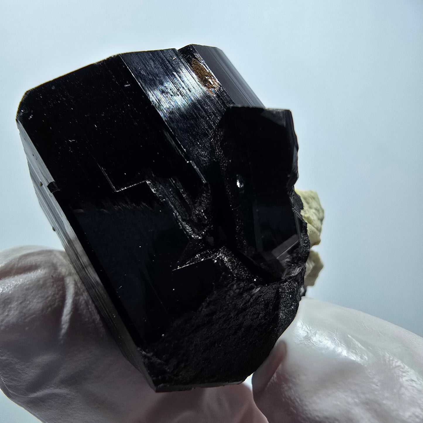 Symmetrical Schorl Tourmaline with Orthoclase Erongo, Namibia 43*34*28mm #12451