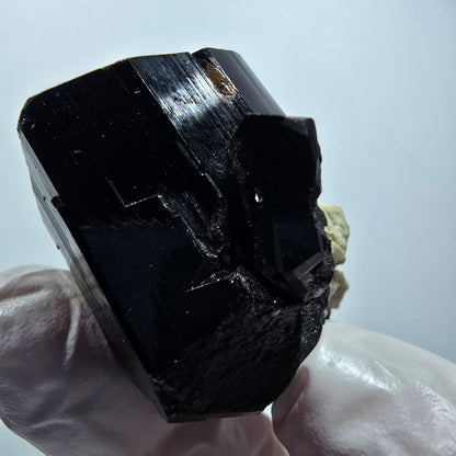 Symmetrical Schorl Tourmaline with Orthoclase Erongo, Namibia 43*34*28mm #12451