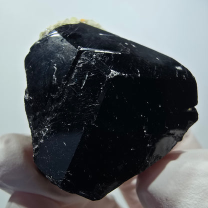Symmetrischer Schörl Turmalin mit Hyalit Erongo, Namibia 44*38*32mm #12456