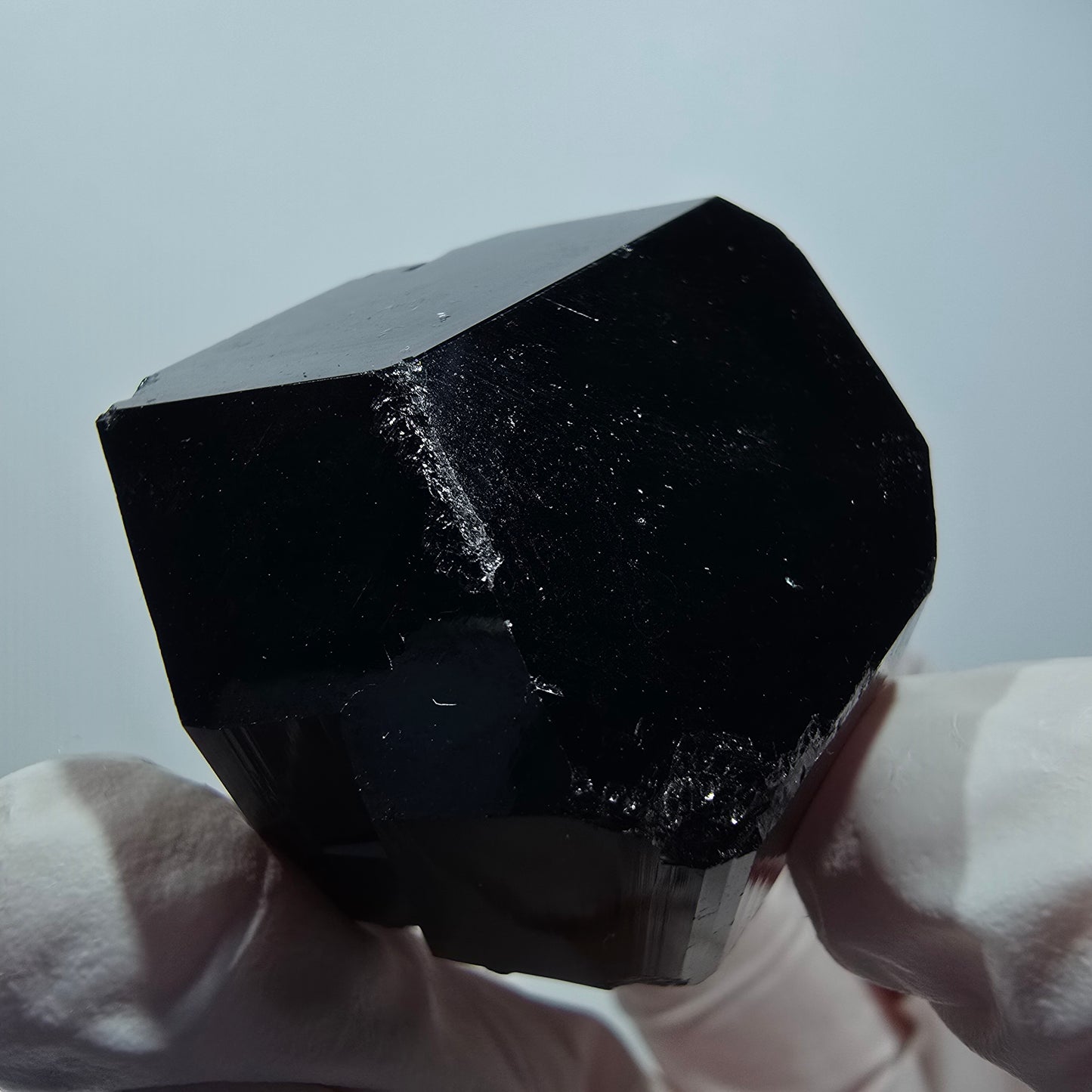 Symmetrischer Schörl Turmalin Kristall Erongo, Namibia 42*30*31mm #12460