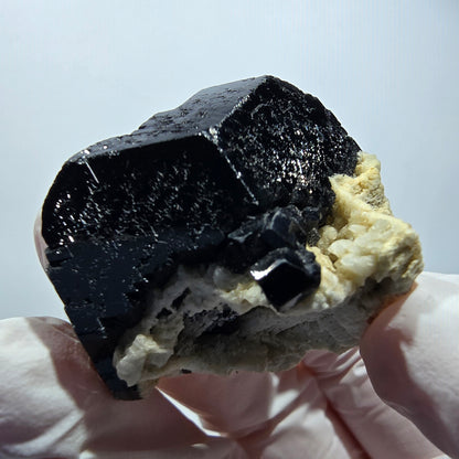 Symmetrischer Schörl Turmalin mit Orthoklas Erongo, Namibia 38*33*21mm #12461