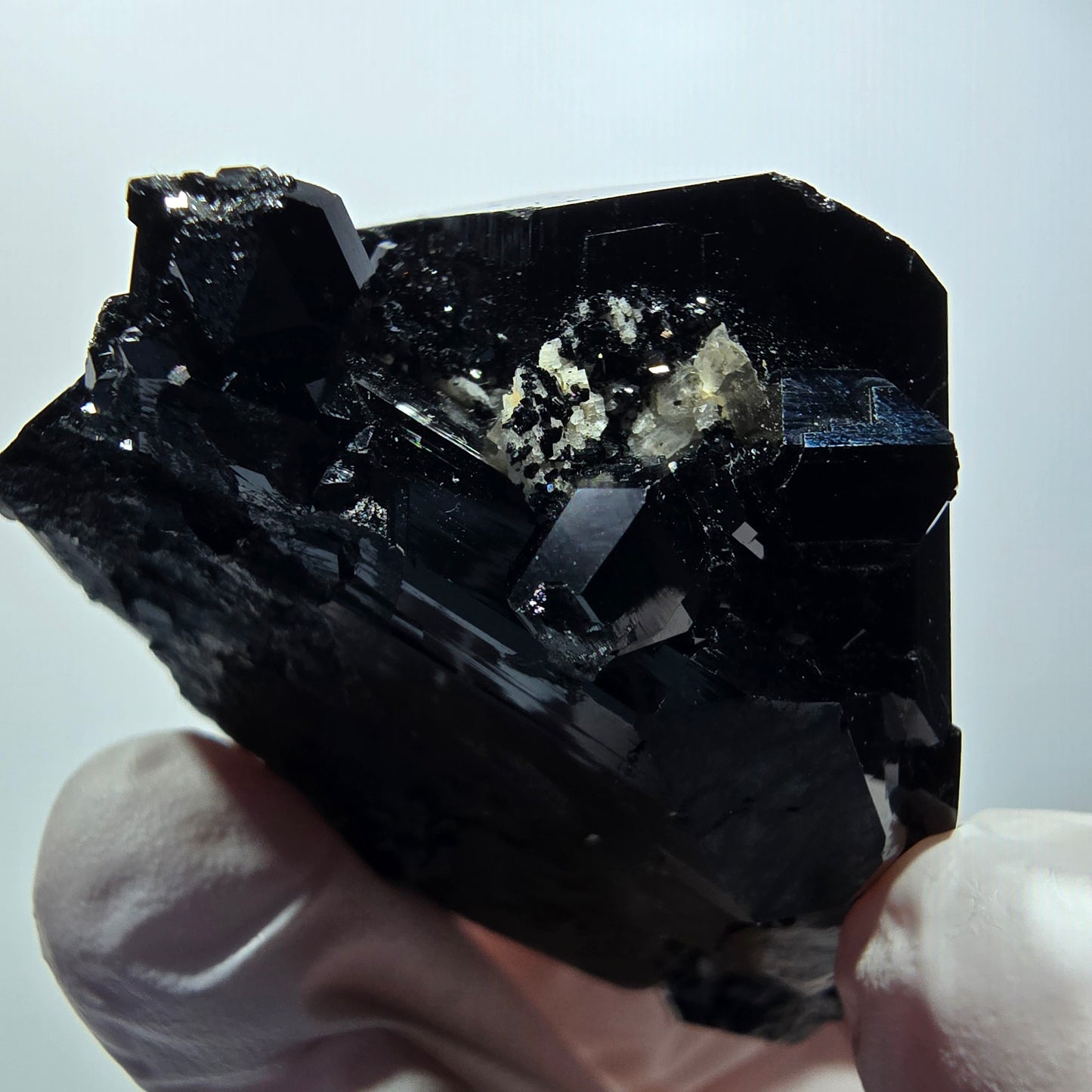 Symmetrische Schörl Turmalin Stufe Erongo, Namibia 55*37*32mm #12462