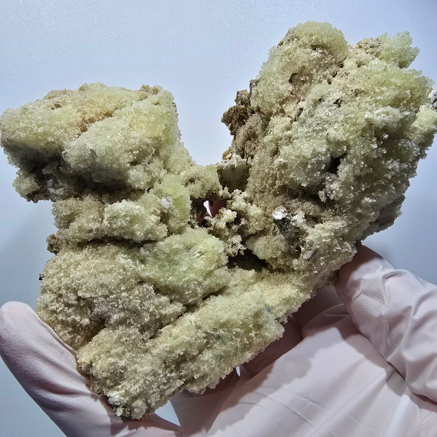XXL Hyalit Opal, Muskovit, Orthoklas Stufe Erongo, Namibia 122*92*45mm #12463