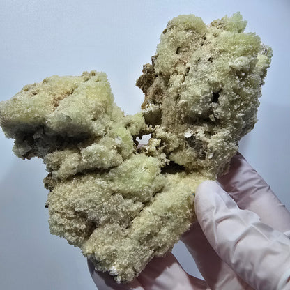 XXL Hyalit Opal, Muskovit, Orthoklas Stufe Erongo, Namibia 122*92*45mm #12463