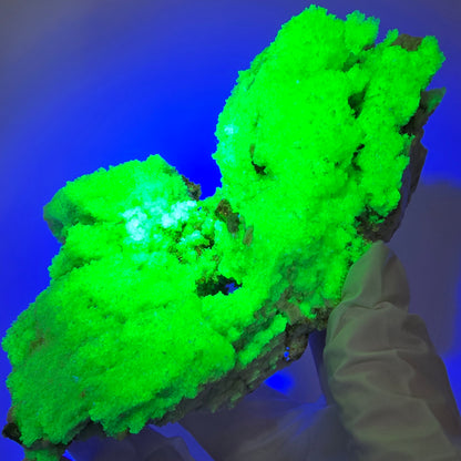 XXL Hyalit Opal, Muskovit, Orthoklas Stufe Erongo, Namibia 122*92*45mm #12463
