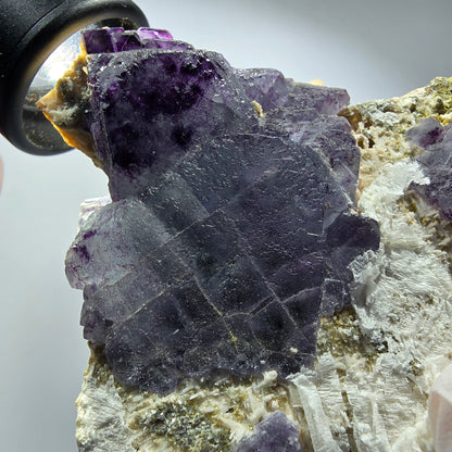 Grande fluorine fantôme, opale hyalite, étagère orthose Erongo, Namibie 113*81*47mm #12465