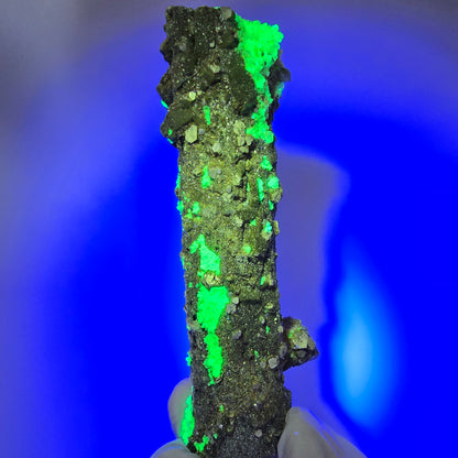 Large Schorl Tourmaline, Hyalite Opal, Muscovite Specimen Erongo, Namibia 102*32*29mm #12473