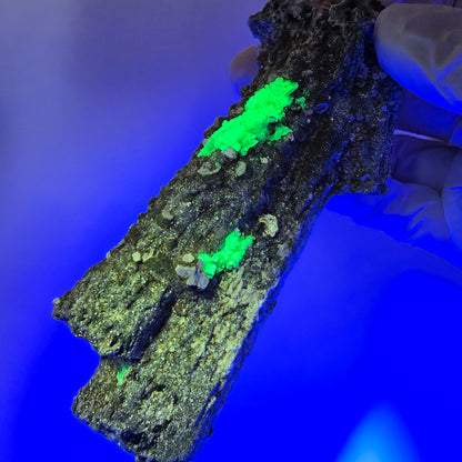 Large Schorl Tourmaline, Hyalite Opal, Muscovite Specimen Erongo, Namibia 110*51*39mm #12475