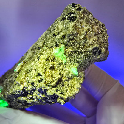 Large Schorl Tourmaline, Hyalite Opal, Muscovite Specimen Erongo, Namibia 110*51*39mm #12475