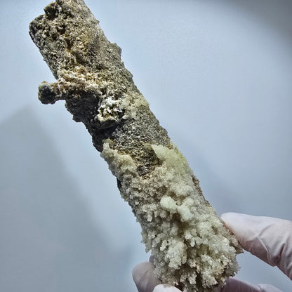 Large Schorl Tourmaline, Hyalite Opal, Muscovite Specimen Erongo, Namibia 149*53*41mm #12478