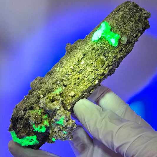 Große Schörl Turmalin, Hyalit Opal, Muskovit Stufe Erongo, Namibia 136*62*39mm #12479