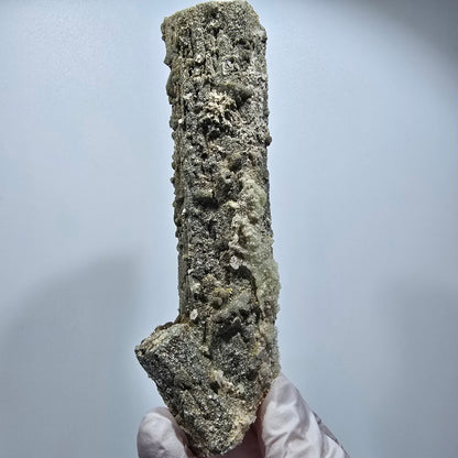 Large Schorl Tourmaline, Hyalite Opal, Muscovite Specimen Erongo, Namibia 116*41*32mm #12481