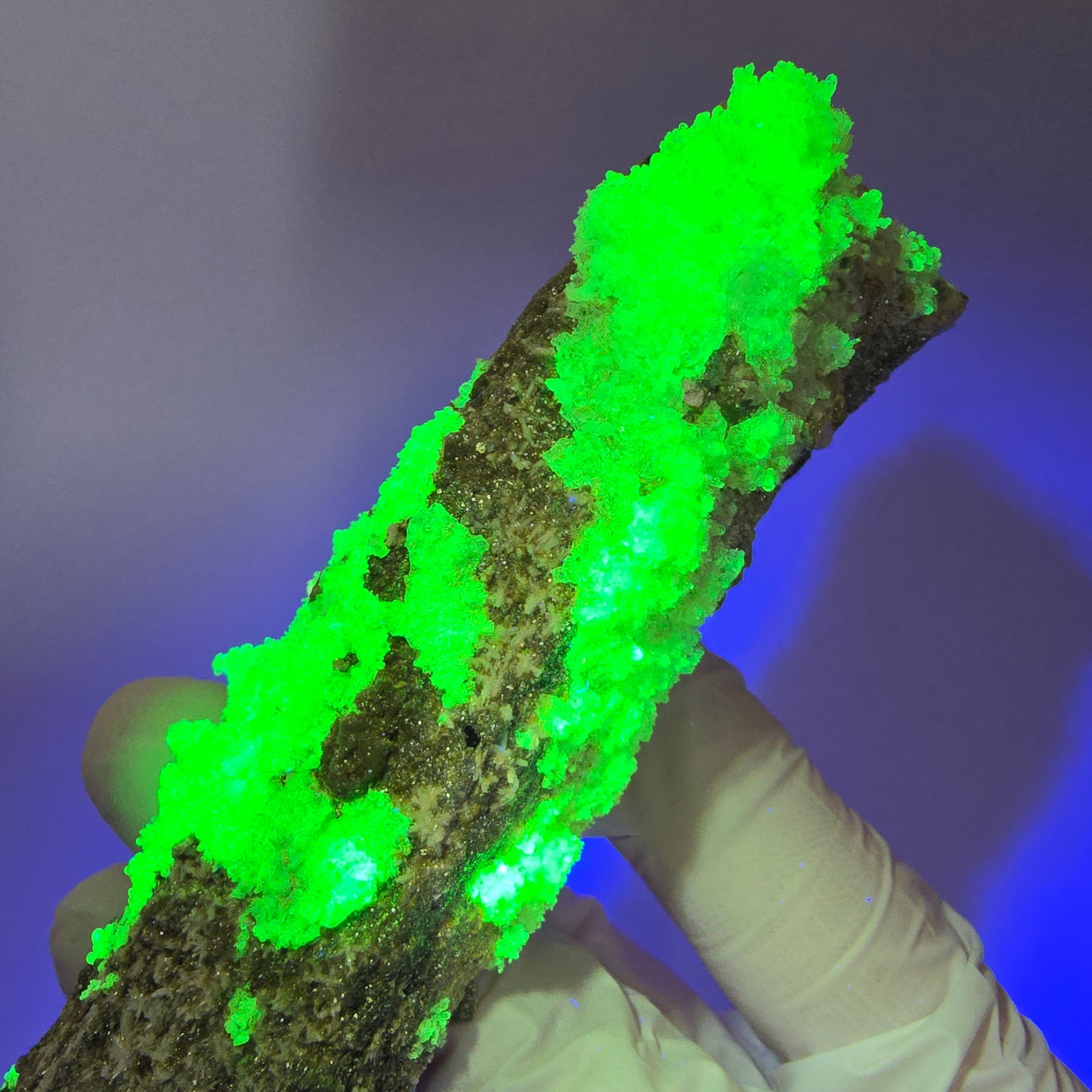 Large Schorl Tourmaline, Hyalite Opal, Muscovite Specimen Erongo, Namibia 116*41*32mm #12481