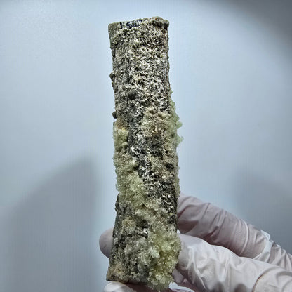 Large Schorl Tourmaline, Hyalite Opal, Muscovite Specimen Erongo, Namibia 116*41*32mm #12481