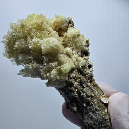 Seltene Schörl Turmalin, Hyalit Opal, Muskovit Stufe Erongo, Namibia 71*45*31mm #12485