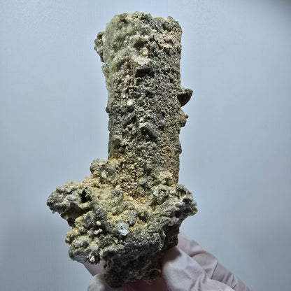 Seltene Schörl Turmalin, Hyalit Opal, Muskovit Stufe Erongo, Namibia 93*50*36mm #12488