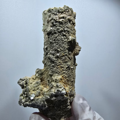 Seltene Schörl Turmalin, Hyalit Opal, Muskovit Stufe Erongo, Namibia 93*50*36mm #12488