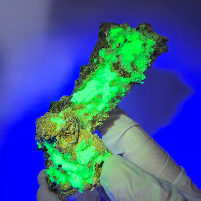 Seltene Schörl Turmalin, Hyalit Opal, Muskovit Stufe Erongo, Namibia 94*51*42mm #12489