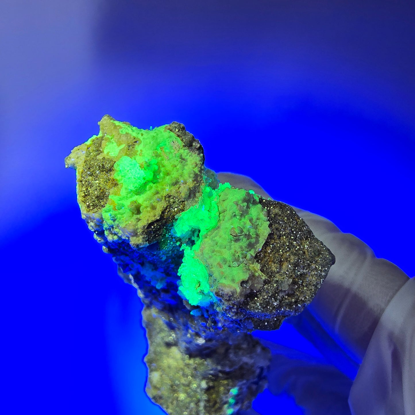 Seltene Schörl Turmalin, Hyalit Opal, Muskovit Stufe Erongo, Namibia 94*51*42mm #12489