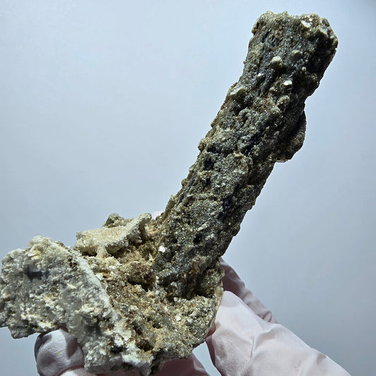 Seltene Schörl Turmalin, Hyalit Opal, Muskovit Stufe Erongo, Namibia 86*54*43mm #12491