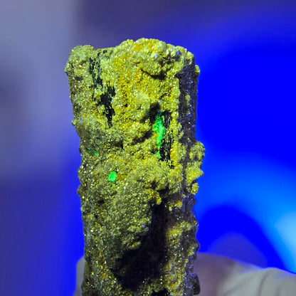 Seltene Schörl Turmalin, Hyalit Opal, Muskovit Stufe Erongo, Namibia 86*54*43mm #12491