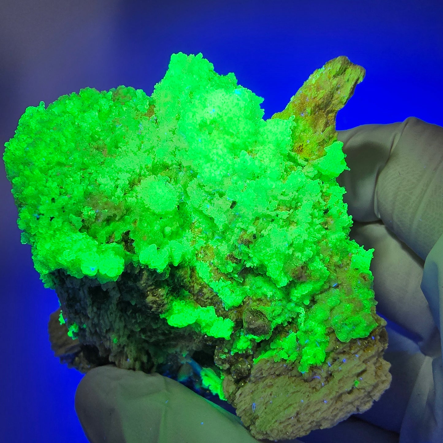 Large Hyalite Opal, Muscovite, Orthoclase Specimen Erongo, Namibia 80*56*45mm #12493