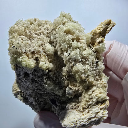 Large Hyalite Opal, Muscovite, Orthoclase Specimen Erongo, Namibia 80*56*45mm #12493