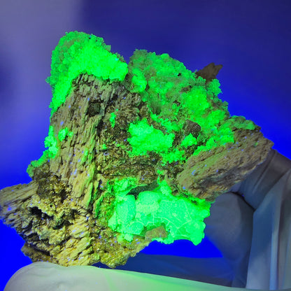 Large Hyalite Opal, Muscovite, Orthoclase Specimen Erongo, Namibia 80*56*45mm #12493