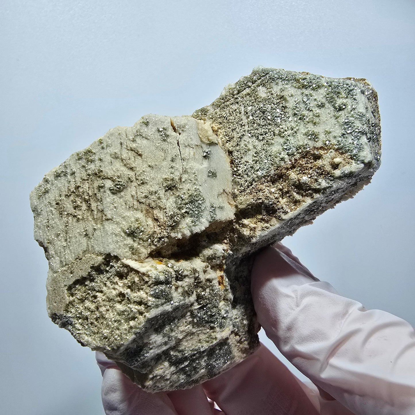 Large Hyalite Opal, Muscovite, Orthoclase specimen Erongo, Namibia 79*55*40mm #12495
