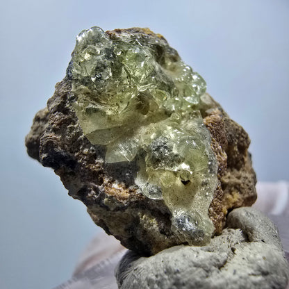Seltene Hyalit Opal Stufe Erongo, Namibia 36*29*20mm #12499