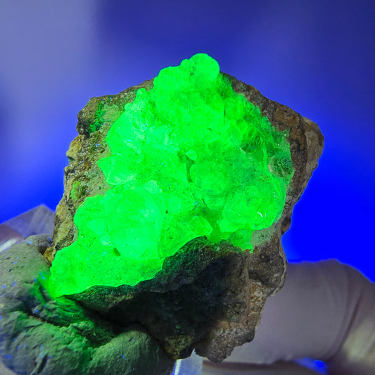 Seltene Hyalit Opal Stufe Erongo, Namibia 36*29*20mm #12499
