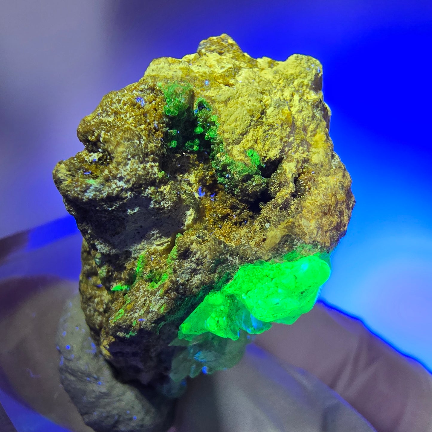 Seltene Hyalit Opal Stufe Erongo, Namibia 36*29*20mm #12499