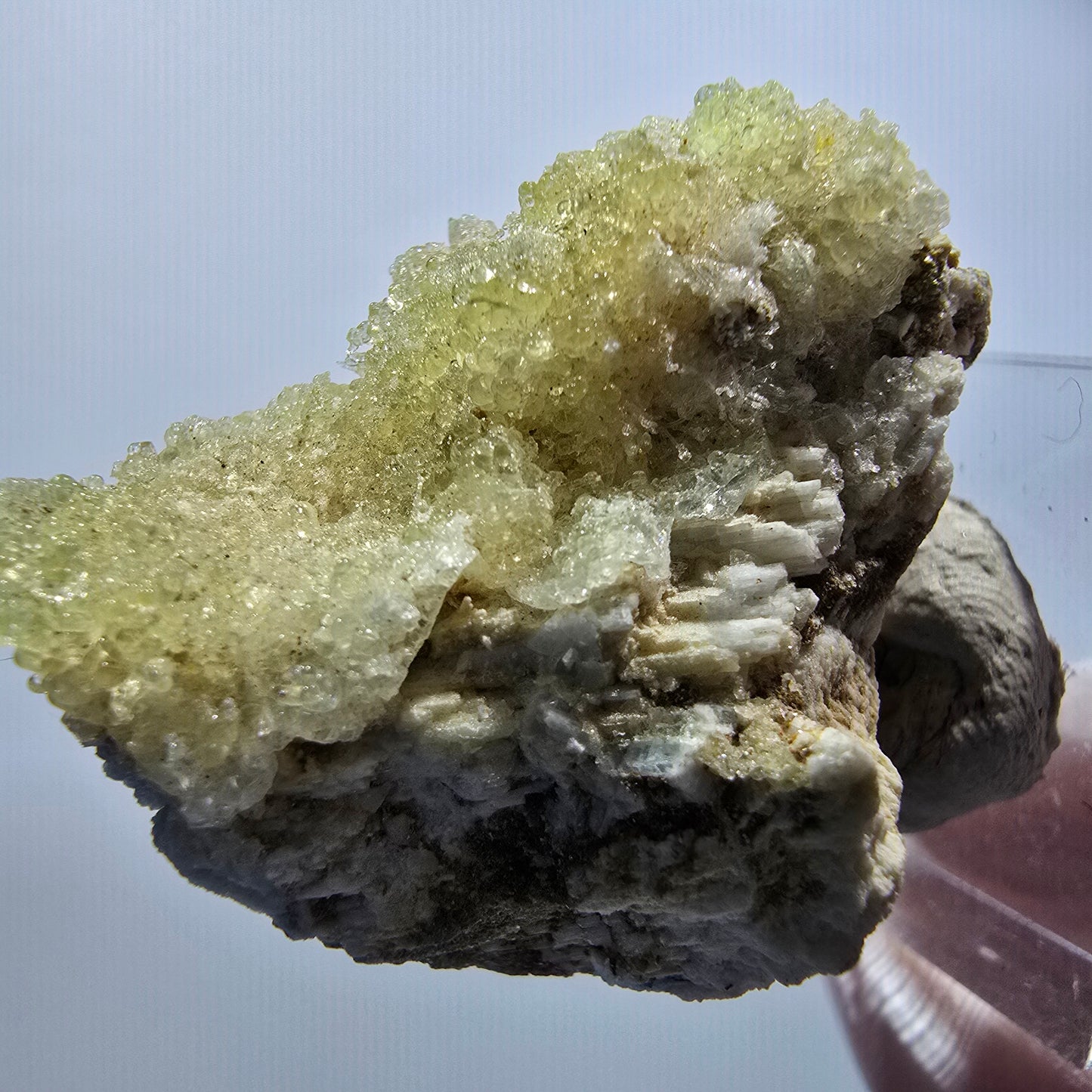 Rare Hyalite Opal, Muscovite, Orthoclase Specimen Erongo, Namibia 41*34*29mm #12500