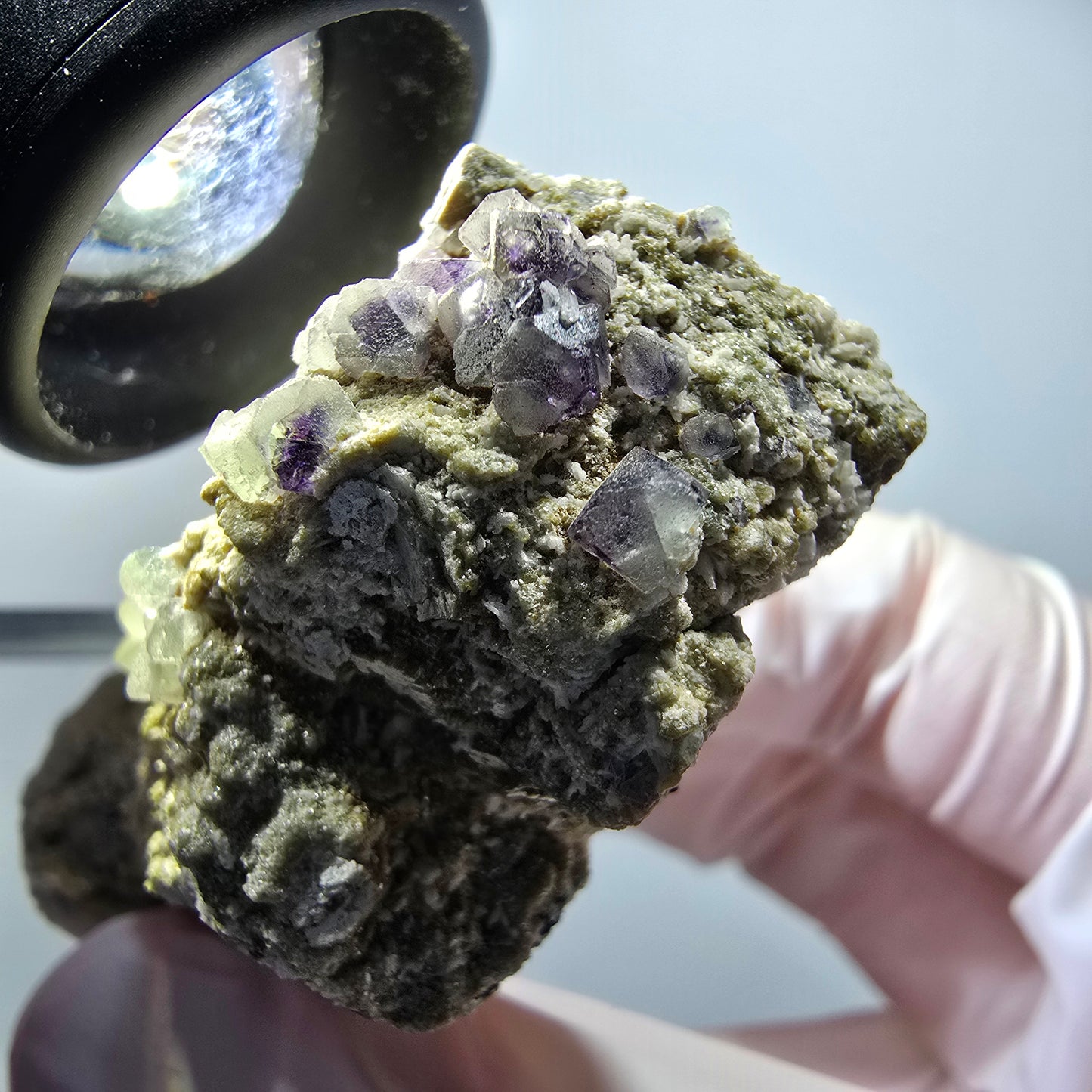 Rare Schorl Tourmaline, Fluorite, Muscovite Specimen Erongo, Namibia 46*30*22mm #12501