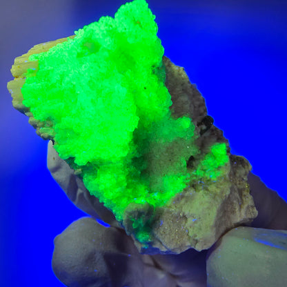 Rare Hyalite Opal, Muscovite, Orthoclase Specimen Erongo, Namibia 49*33*29mm #12502