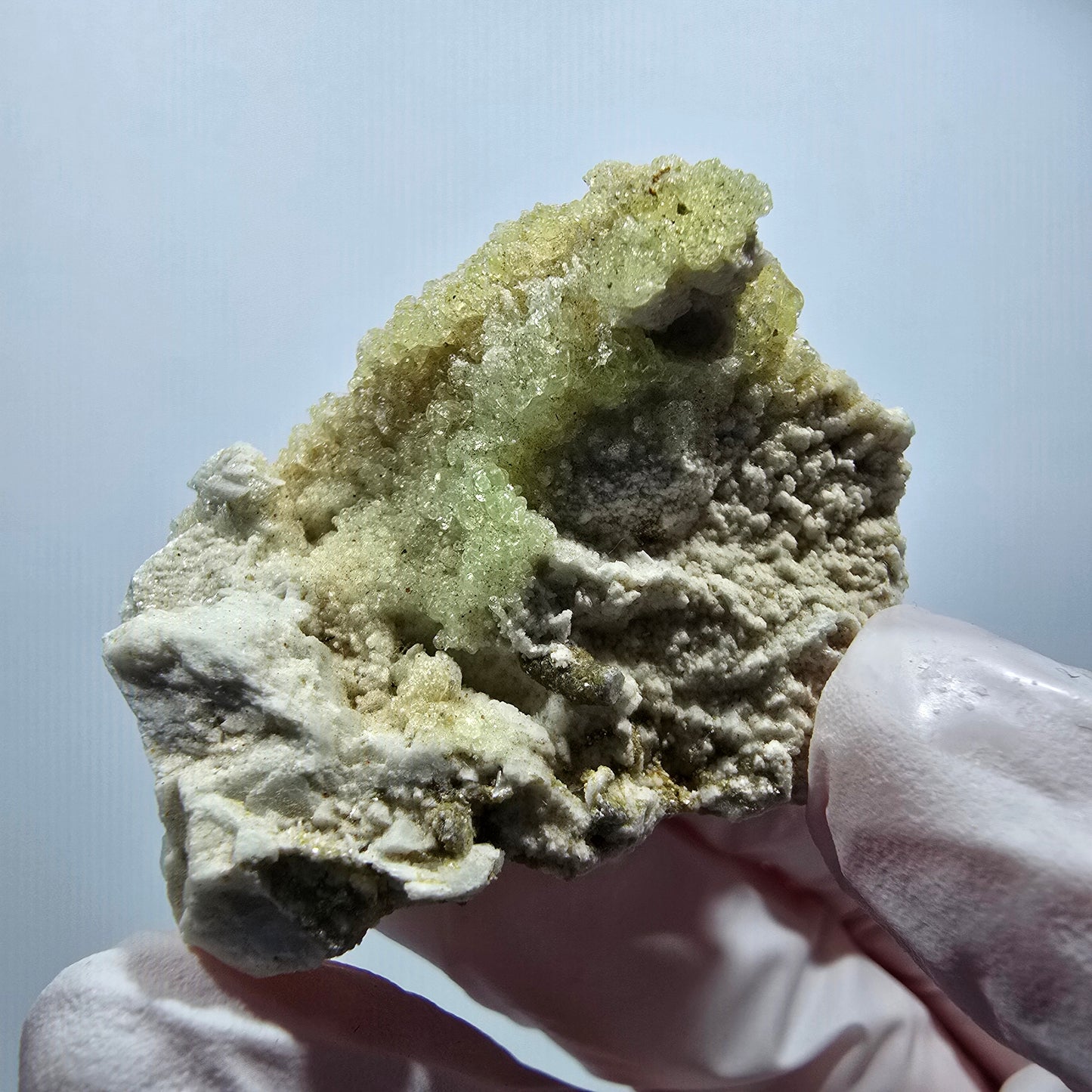 Rare Hyalite Opal, Muscovite, Orthoclase Specimen Erongo, Namibia 49*33*29mm #12502