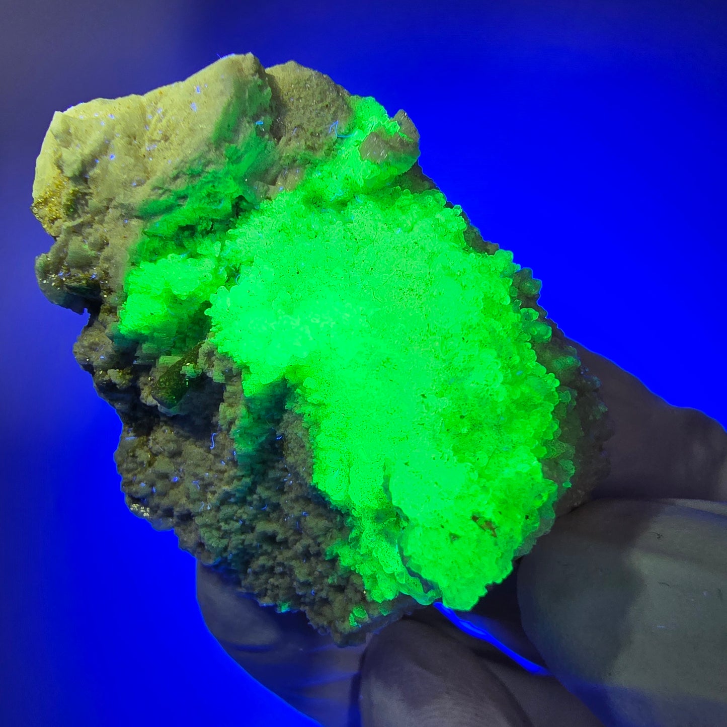 Rare Hyalite Opal, Muscovite, Orthoclase Specimen Erongo, Namibia 49*33*29mm #12502