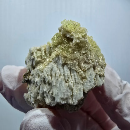 Rare Hyalite Opal, Muscovite, Orthoclase Specimen Erongo, Namibia 49*33*29mm #12502