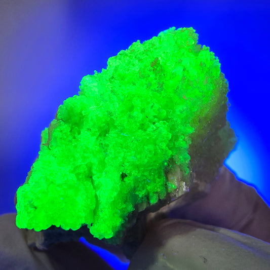 Seltene Hyalit Opal, Muskovit, Orthoklas Stufe Erongo, Namibia 42*31*18mm #12503