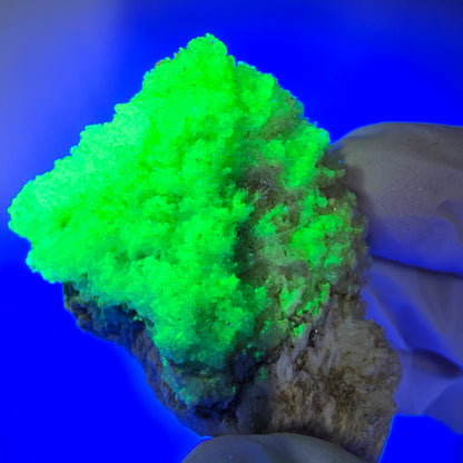 Seltene Hyalit Opal, Muskovit, Orthoklas Stufe Erongo, Namibia 42*31*18mm #12503