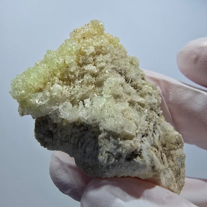 Seltene Hyalit Opal, Muskovit, Orthoklas Stufe Erongo, Namibia 42*31*18mm #12503