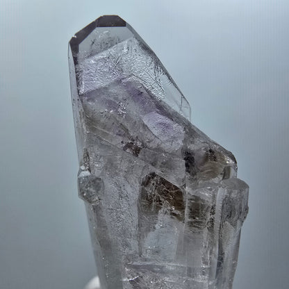 Skeletal Phantom Amethyst, Epidote, Tabular Quartz (Tabby) Streep Mine Gobobo. Namibia 56*19*9mm #12577