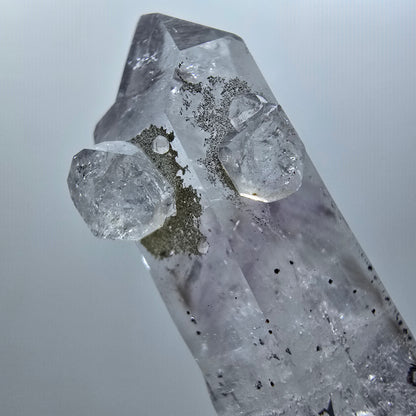 Harlequin Skeleton Phantom Amethyst, Analcime Point Streep Mine Goboboseb Namibia 51*13*12mm #12578