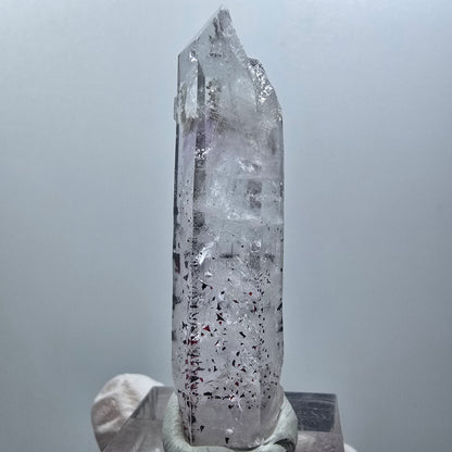 Harlequin Skeleton Phantom Amethyst, Analcime Point Streep Mine Goboboseb Namibia 51*13*12mm #12578