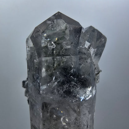 Lemurian Phantom Smoky Quartz on Matrix Streep Mine Goboboseb Namibia 63*41*22mm #12581