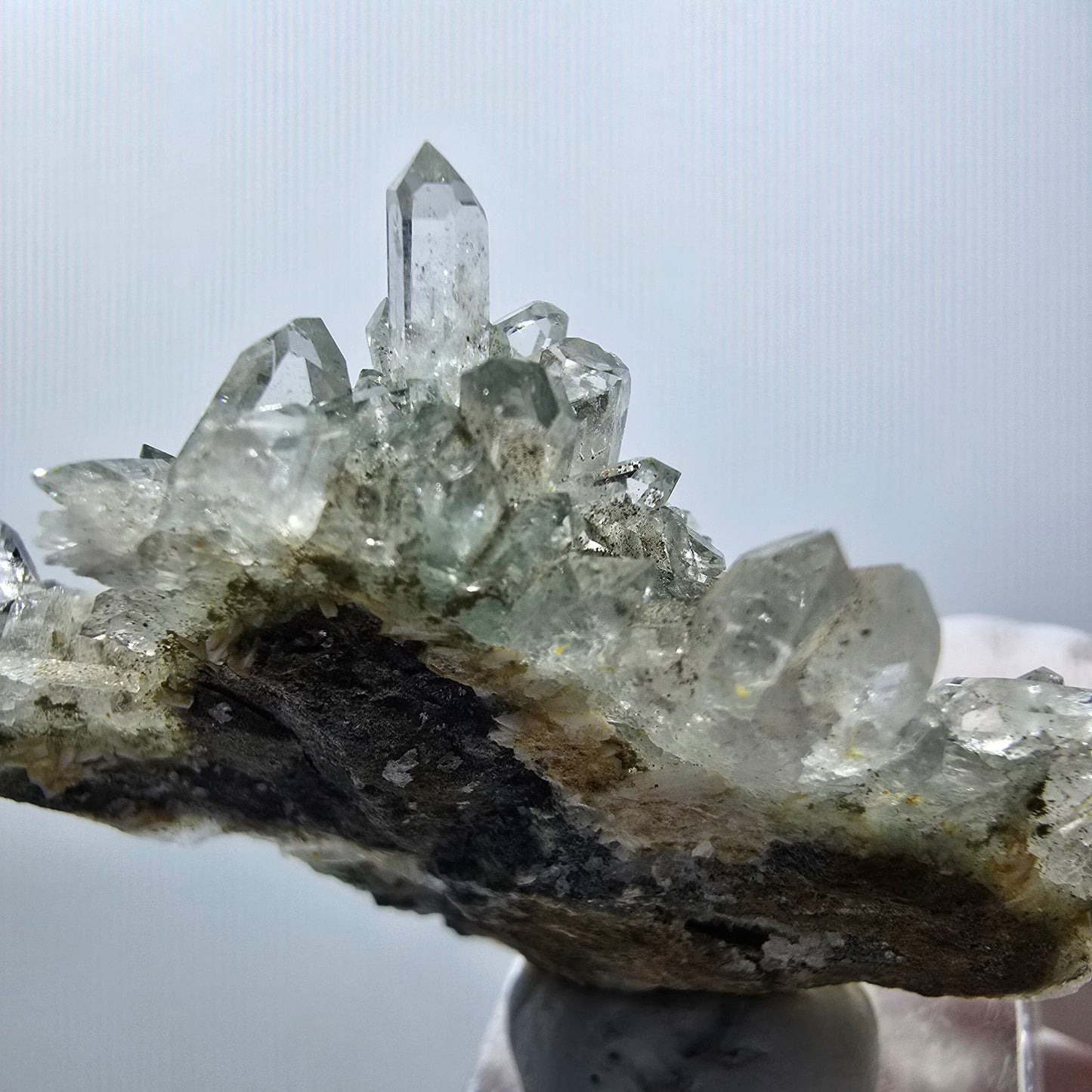 Pointes de quartz Starburst rares sur matrice, mine Streep Gobo. Namibie 52*49*19mm #12586