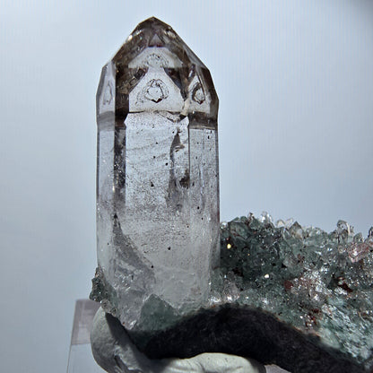 Starburst Quartz with Hematite on Matrix Streep Mine Goboboseb, Namibia 44*32*19mm #12593